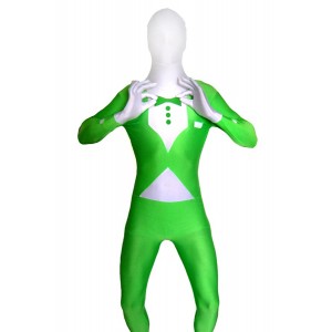 Green Tuxedo - Glows in the Dark Flexsuit